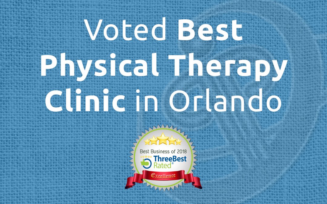 Voted Best Physical Therapy Clinic in Orlando in 2018!